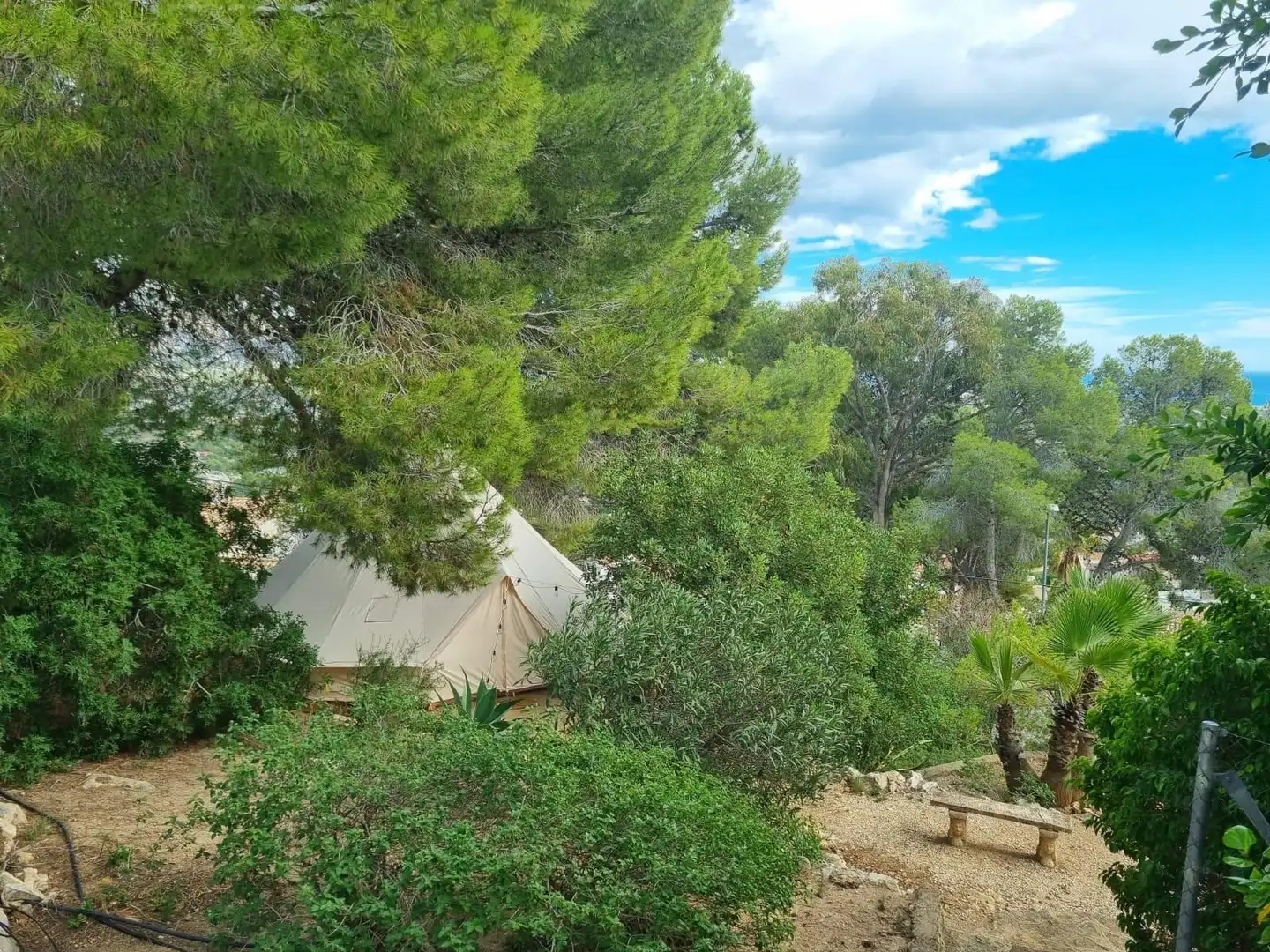 Jardín de Casa o chalet en venta en La Nucia con Aire acondicionado, Calefacción y Jardín privado