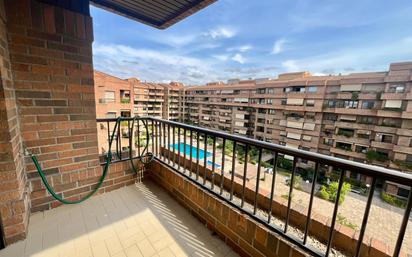 Balcony of Attic for sale in  Granada Capital  with Air Conditioner and Terrace