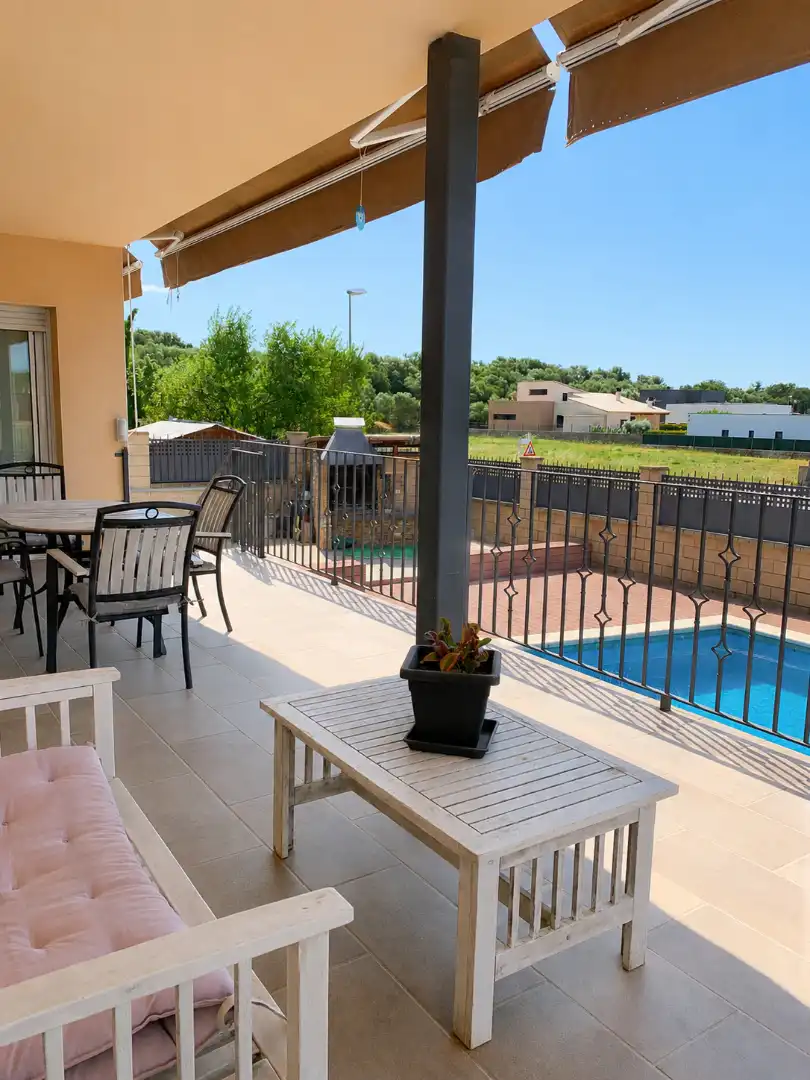 Terrassa de Casa o xalet en venda en Sant Climent Sescebes amb Aire condicionat, Calefacció i Jardí privat