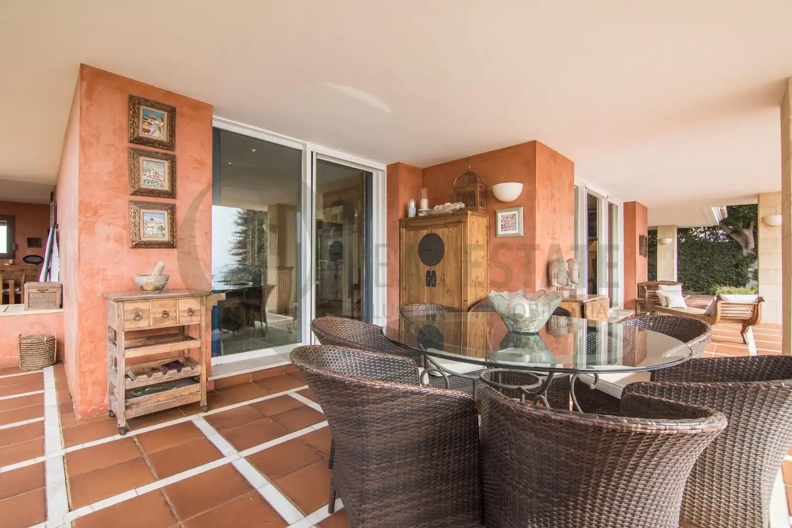 Terrassa de Casa o xalet en venda en Alicante / Alacant amb Calefacció, Jardí privat i Terrassa