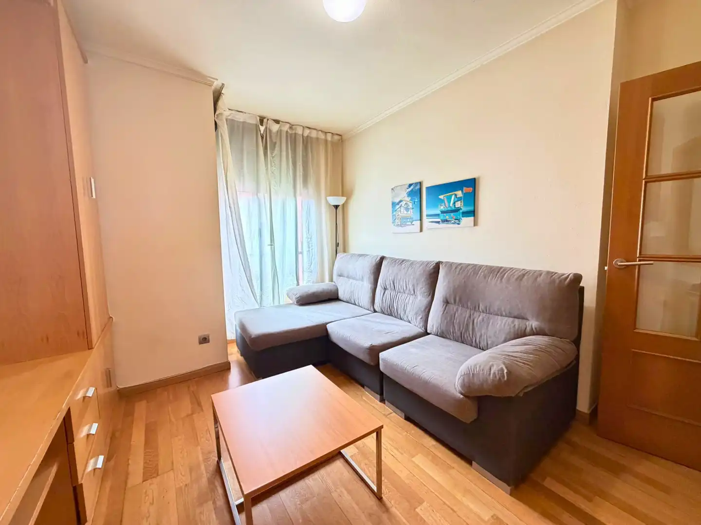 Sala d'estar de Apartament en venda en Madrid amb Aire condicionat, Calefacció i Parquet
