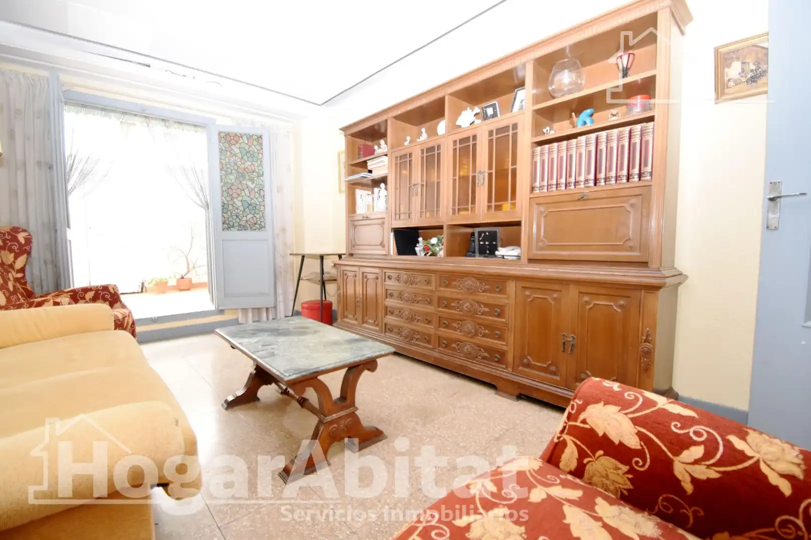 Sala de estar de Piso en venta en Valencia con Aire acondicionado, Terraza y Trastero