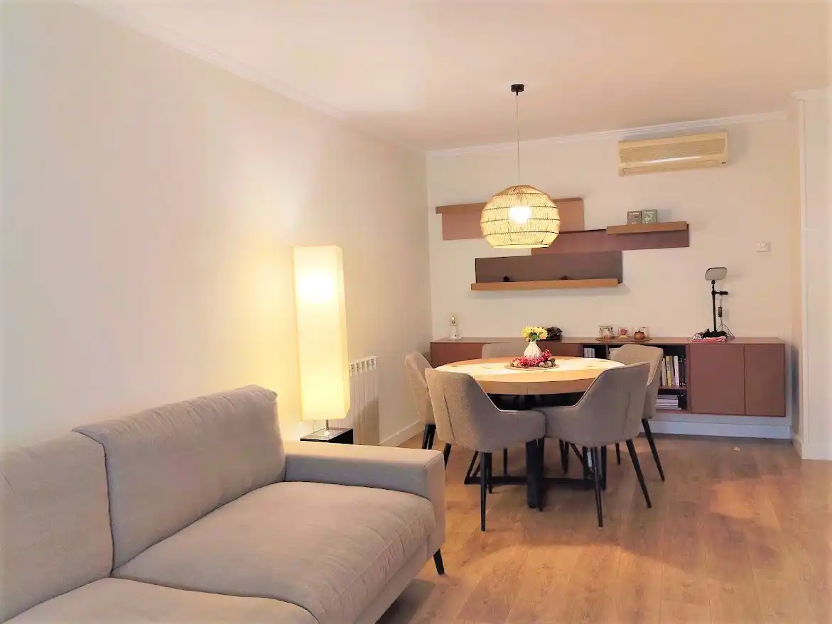 Sala d'estar de Apartament en venda en Lleida amb Aire condicionat, Calefacció i Parquet