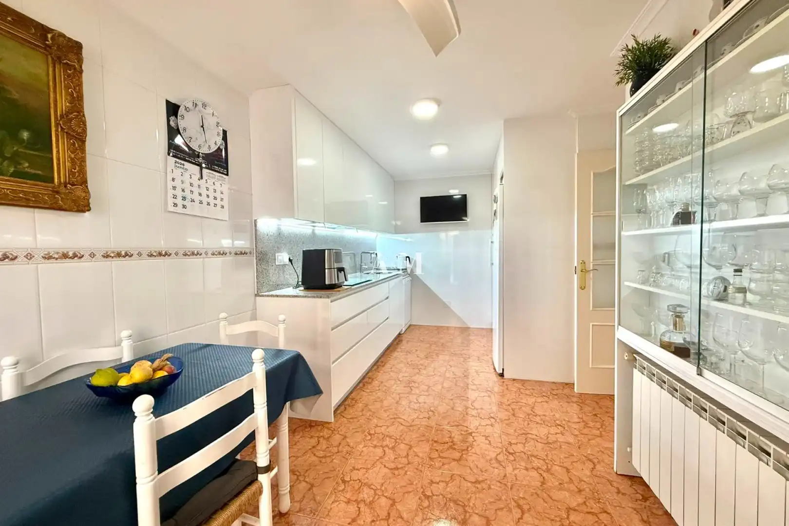 Cuina de Casa adosada en venda en San Javier amb Aire condicionat, Calefacció i Jardí privat