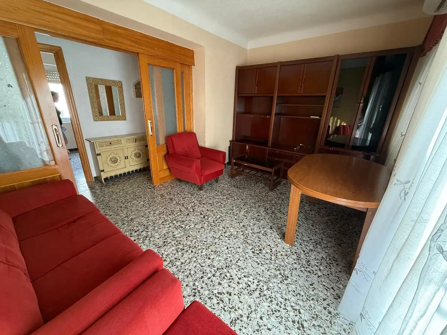 Sala de estar de Piso en venta en Petrer con Aire acondicionado y Balcón