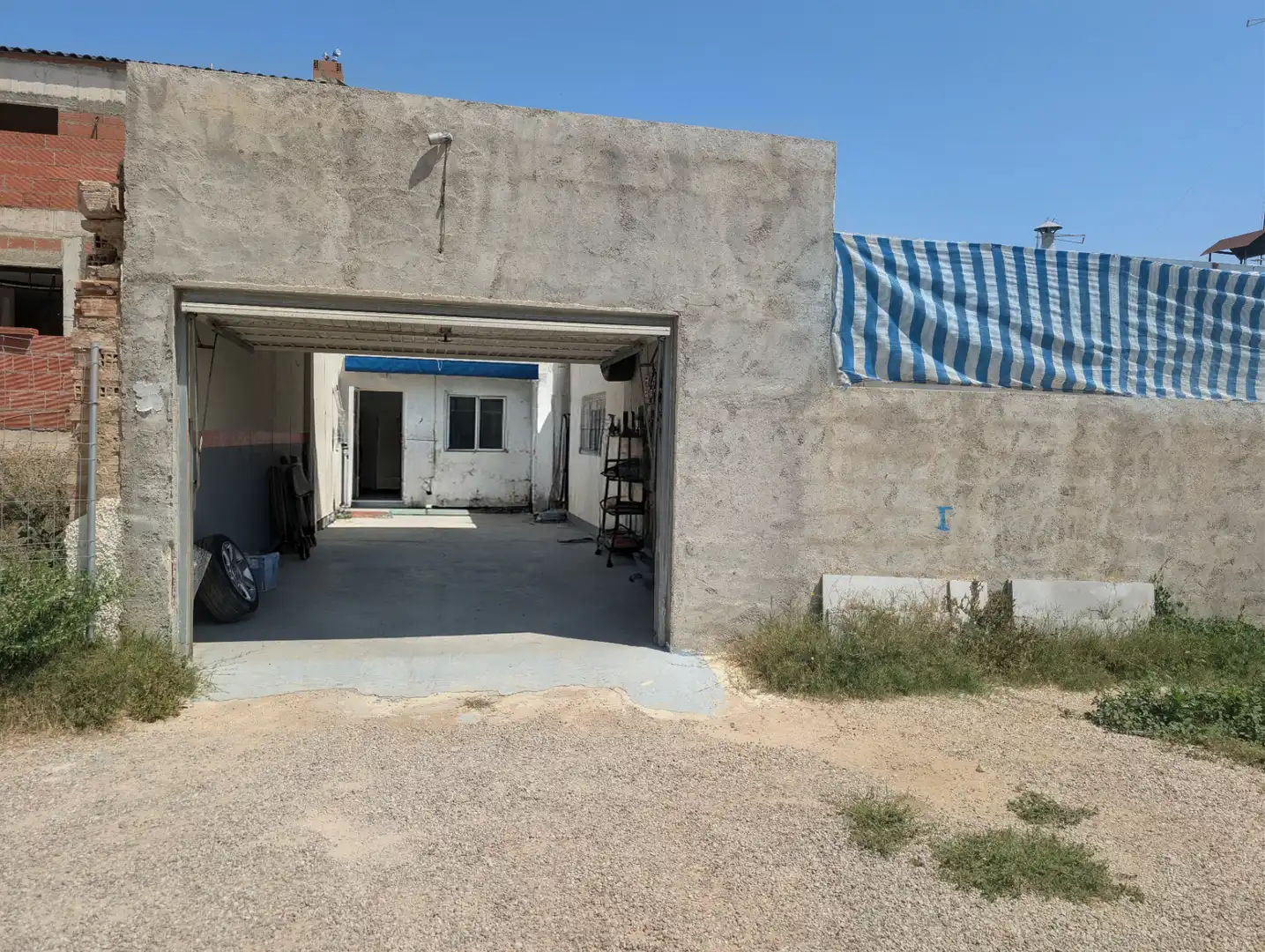 Vista exterior de Casa adosada en venta en Cartagena con Aire acondicionado, Jardín privado y Terraza