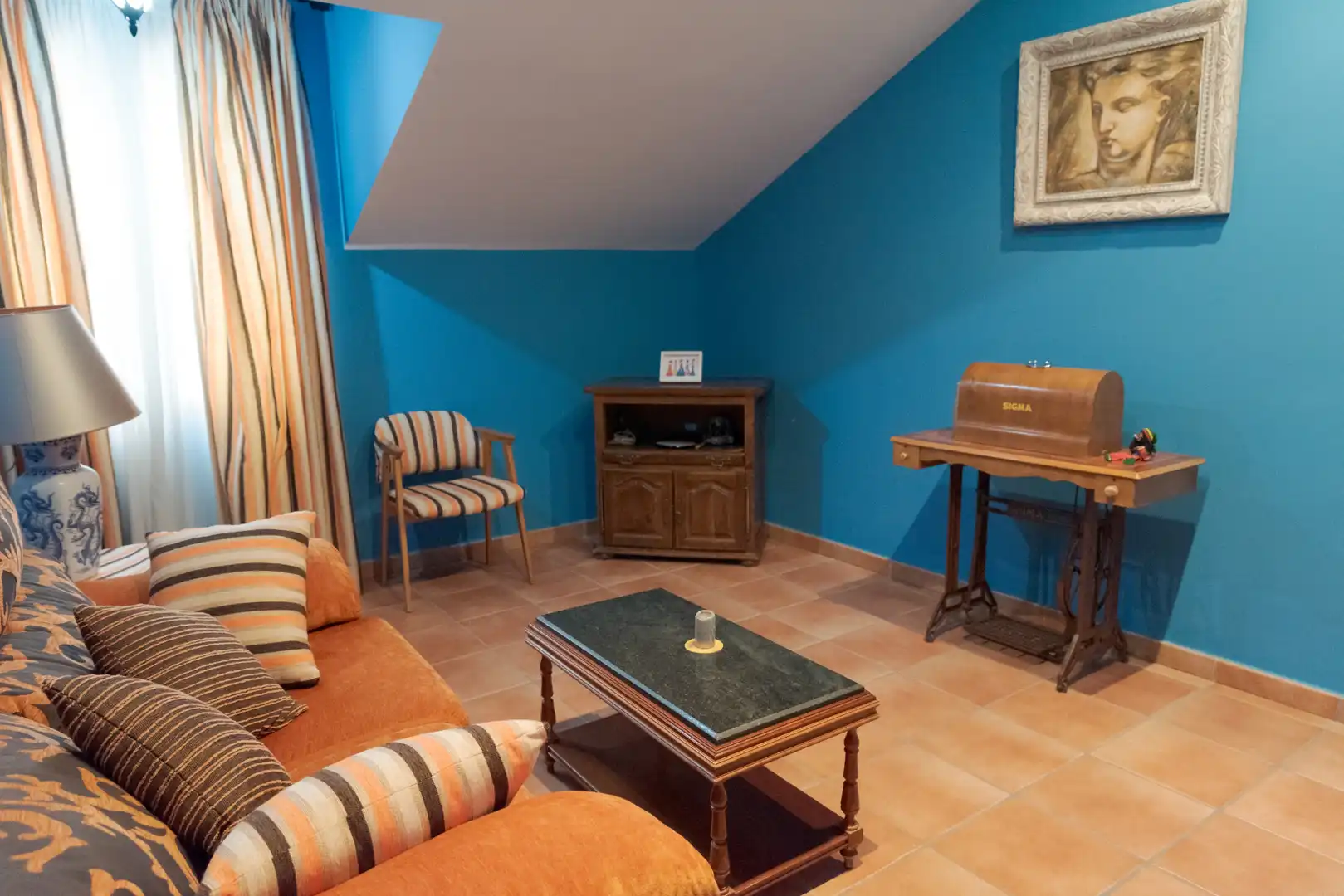 Sala de estar de Casa o chalet en venta en Gerindote con Aire acondicionado, Calefacción y Jardín privado