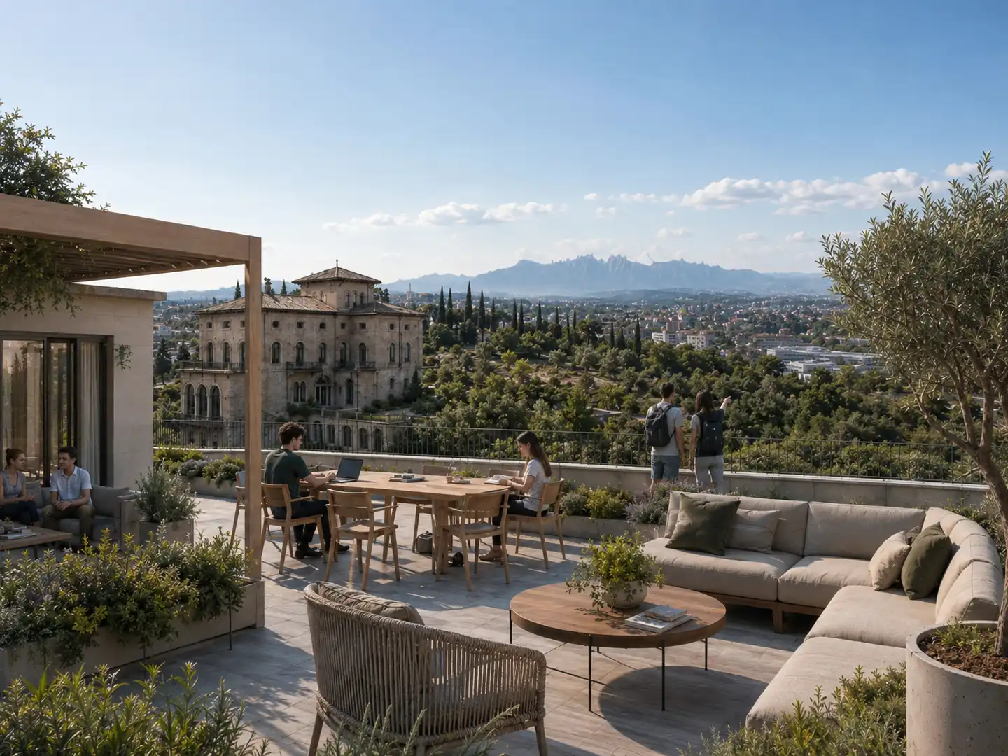 Terraza de Casa o chalet en venta en Manresa con Jardín privado, Terraza y Balcón