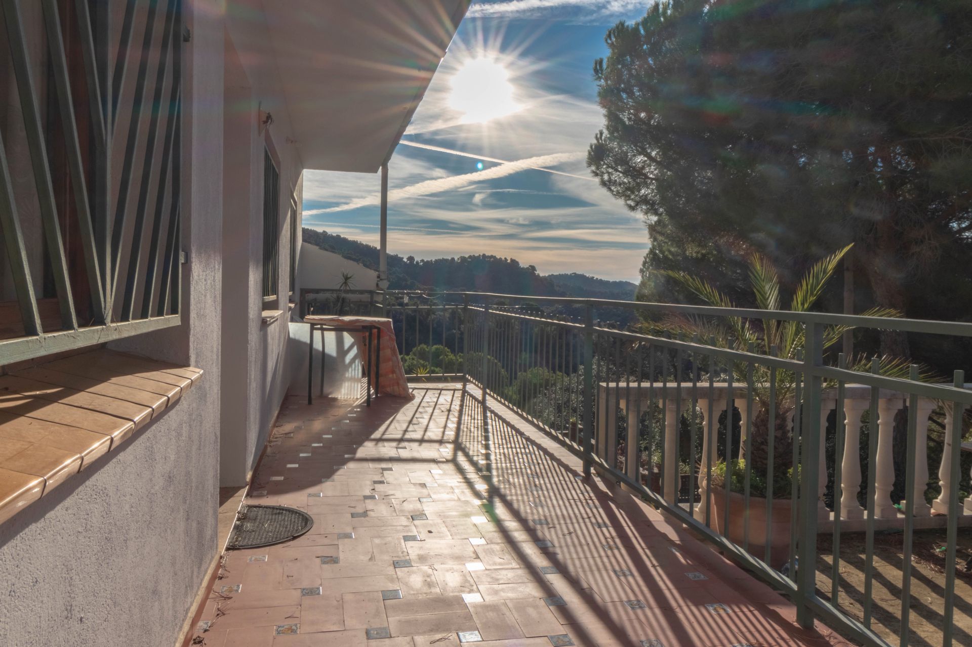 Vista exterior de Casa adosada en venta en Sant Cebrià de Vallalta con Jardín privado, Terraza y Amueblado
