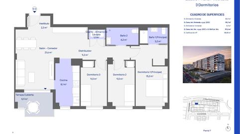 Photo 2 from new construction home in Flat for sale in Giusseppe Verdi, 101, San José - Los Metales, Valencia
