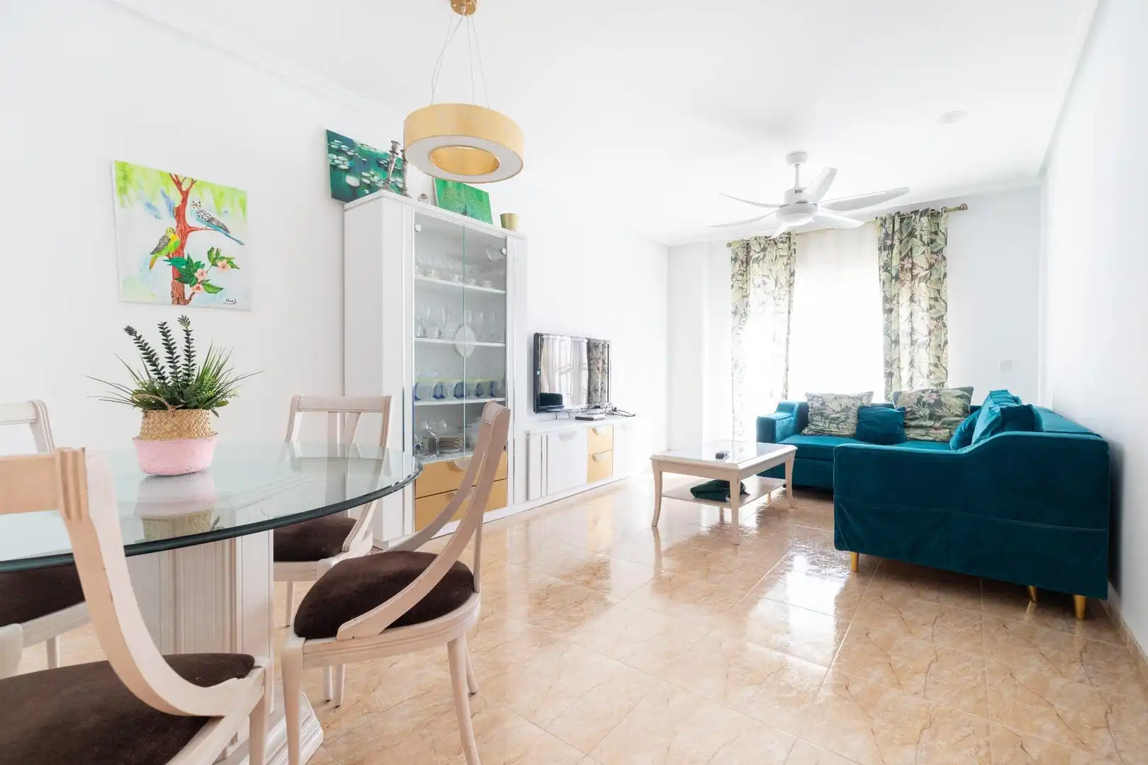 Living room of Flat for sale in Molina de Segura  with Air Conditioner, Terrace and Storage room