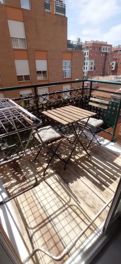 Terrace of Apartments for rent in Murcia  with Air Conditioner, Furnished and Balcony
