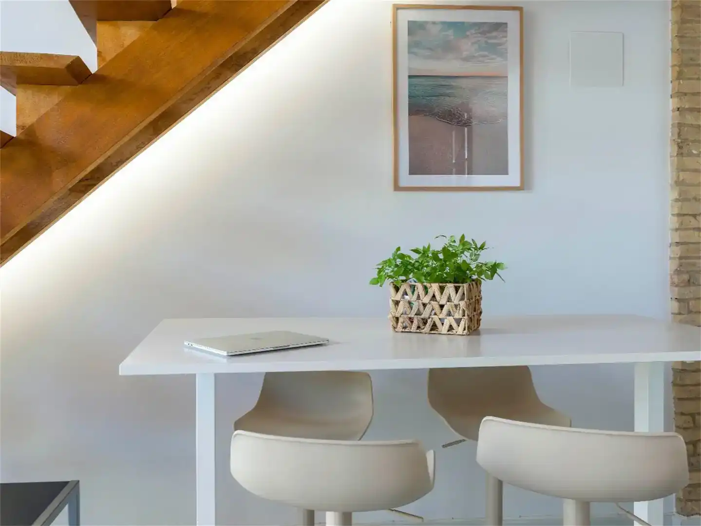 Menjador de Apartament de lloguer en  Valencia Capital amb Aire condicionat