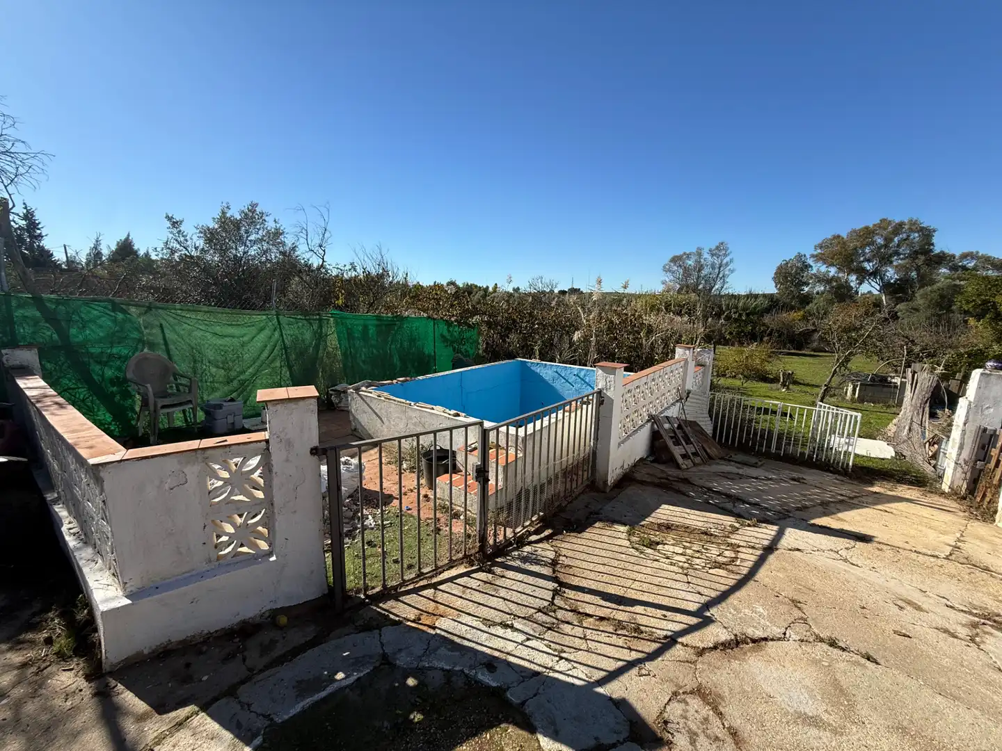 Swimming pool of Country homes for sale in Gibraleón  with Air Conditioner, Heating and Private garden