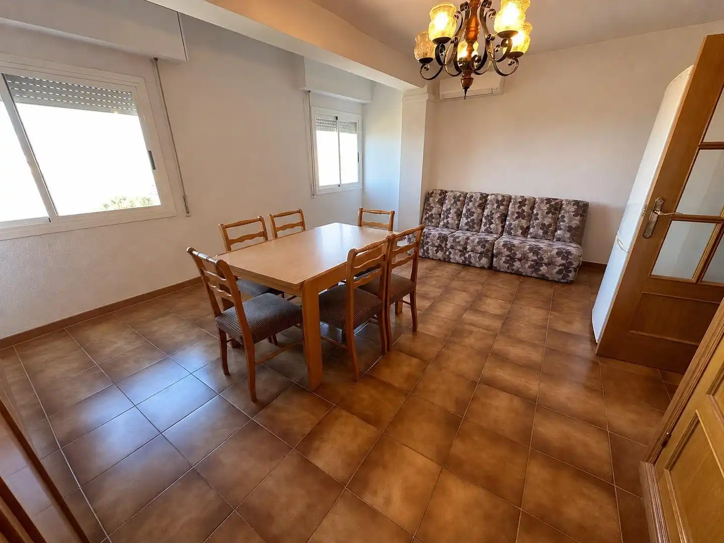 Dining room of Flat for sale in Águilas  with Furnished and Balcony