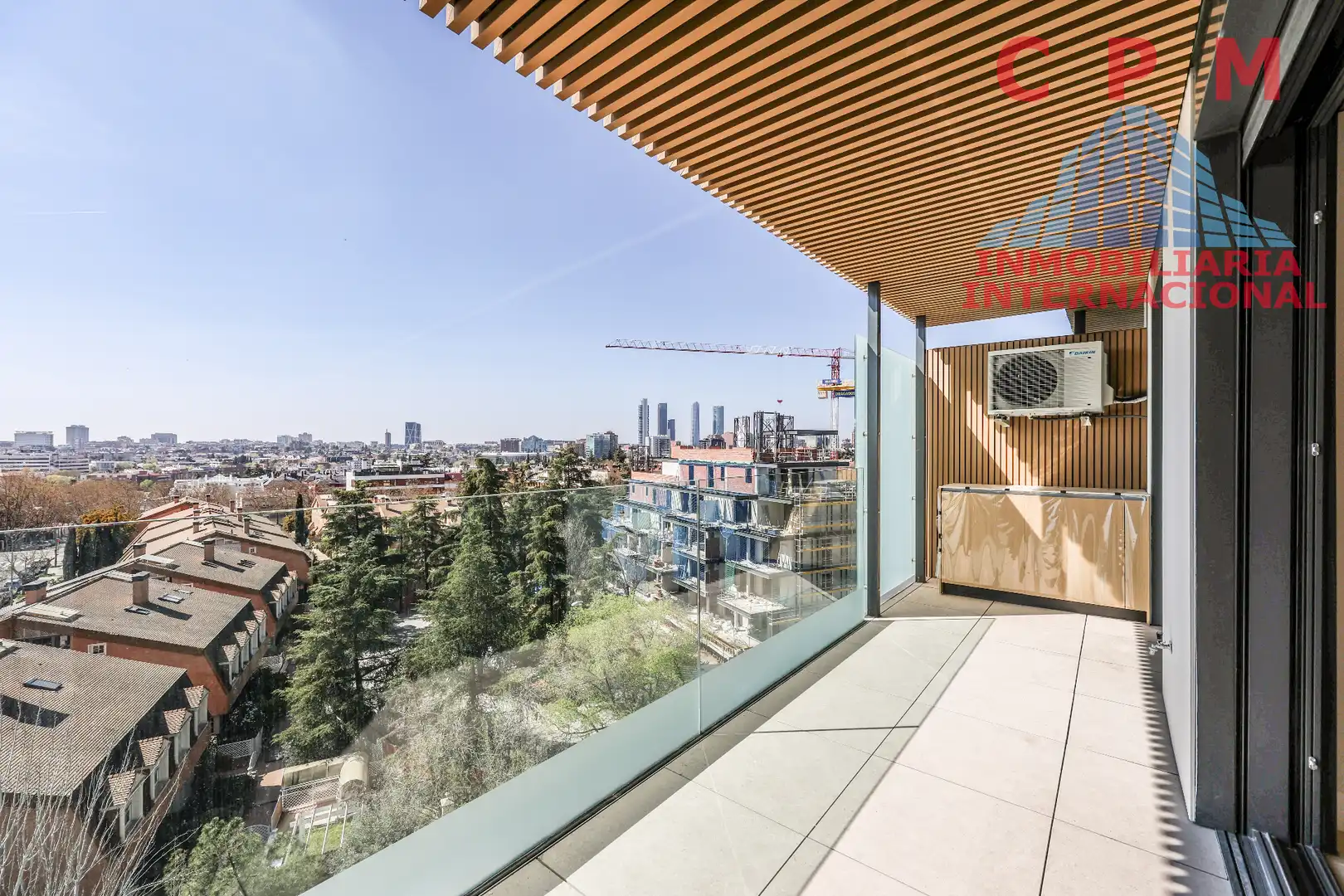 Terrace of Flat for rent in Madrid  with Air Conditioner, Heating and Terrace