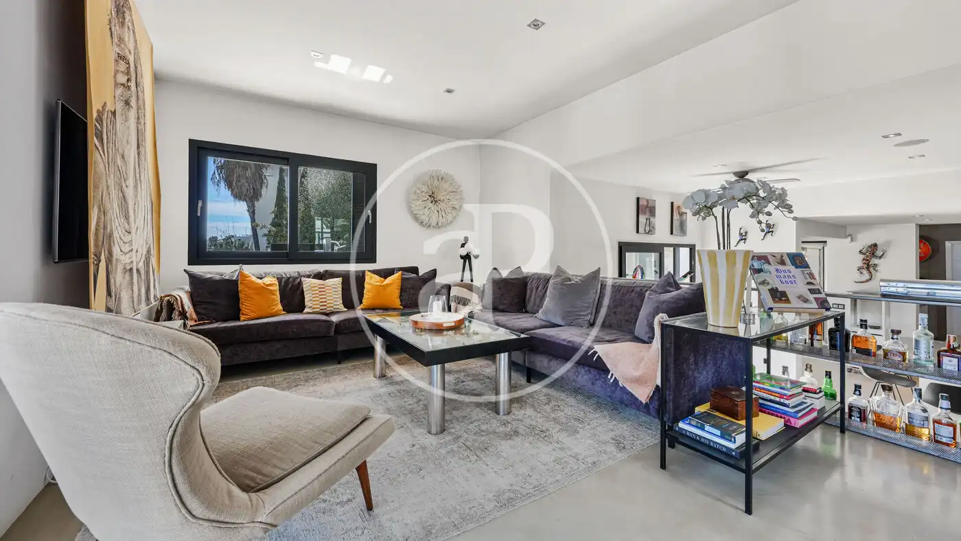 Wohnzimmer von Haus oder Chalet zum Verkauf in  Palma de Mallorca mit Klimaanlage, Heizung und Abstellraum