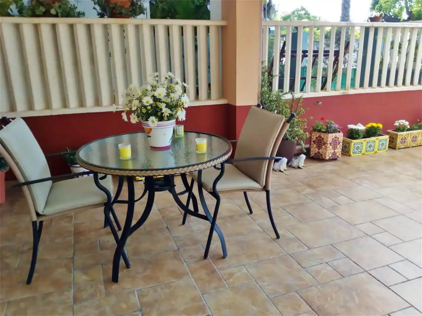 Terraza de Casa o chalet en venta en Burriana / Borriana con Aire acondicionado y Piscina
