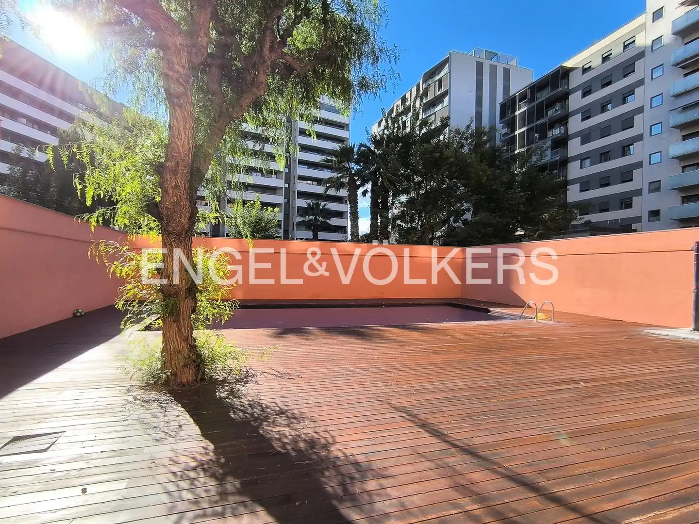 Terraza de Piso de alquiler en Barcelona con Aire acondicionado, Calefacción y Terraza