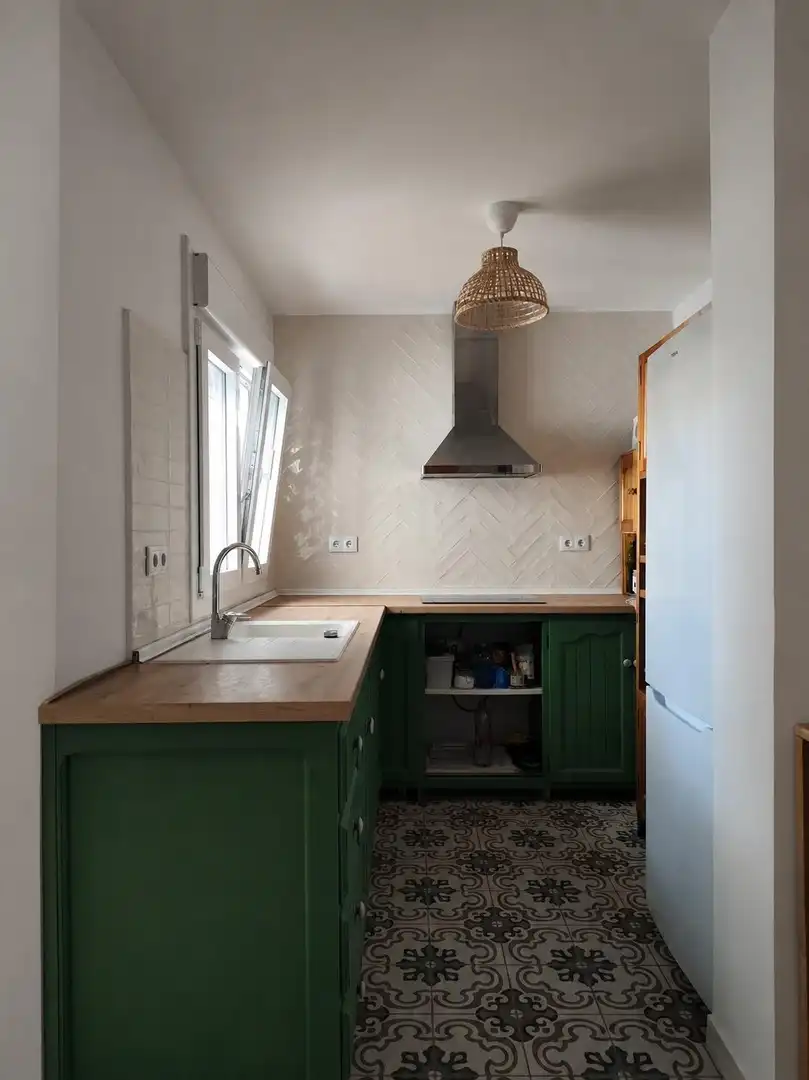 Cuina de Casa o xalet en venda en Chipiona amb Aire condicionat, Terrassa i Moblat