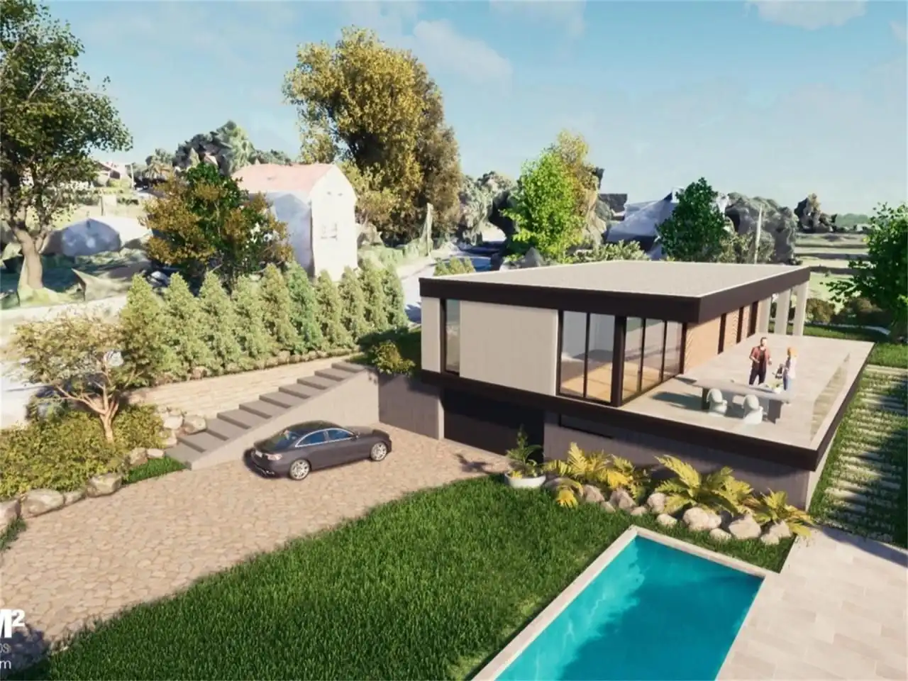 Maison avec terrasse à vendre à A Fonte 4