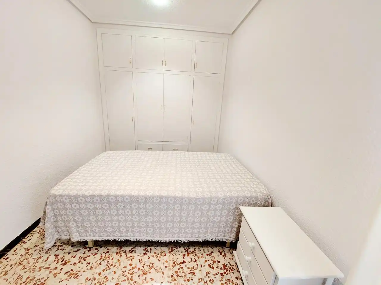Bedroom of Flat for rent in Elche / Elx  with Air Conditioner, Furnished and Balcony