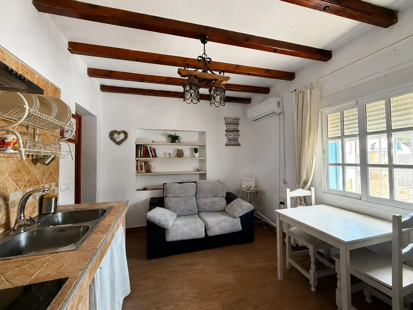 Sala d'estar de Casa o xalet en venda en Tarifa amb Aire condicionat i Terrassa