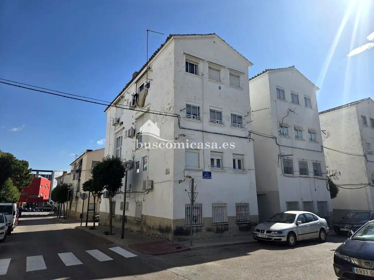 Vista exterior de Pis en venda en Jaén amb Balcó