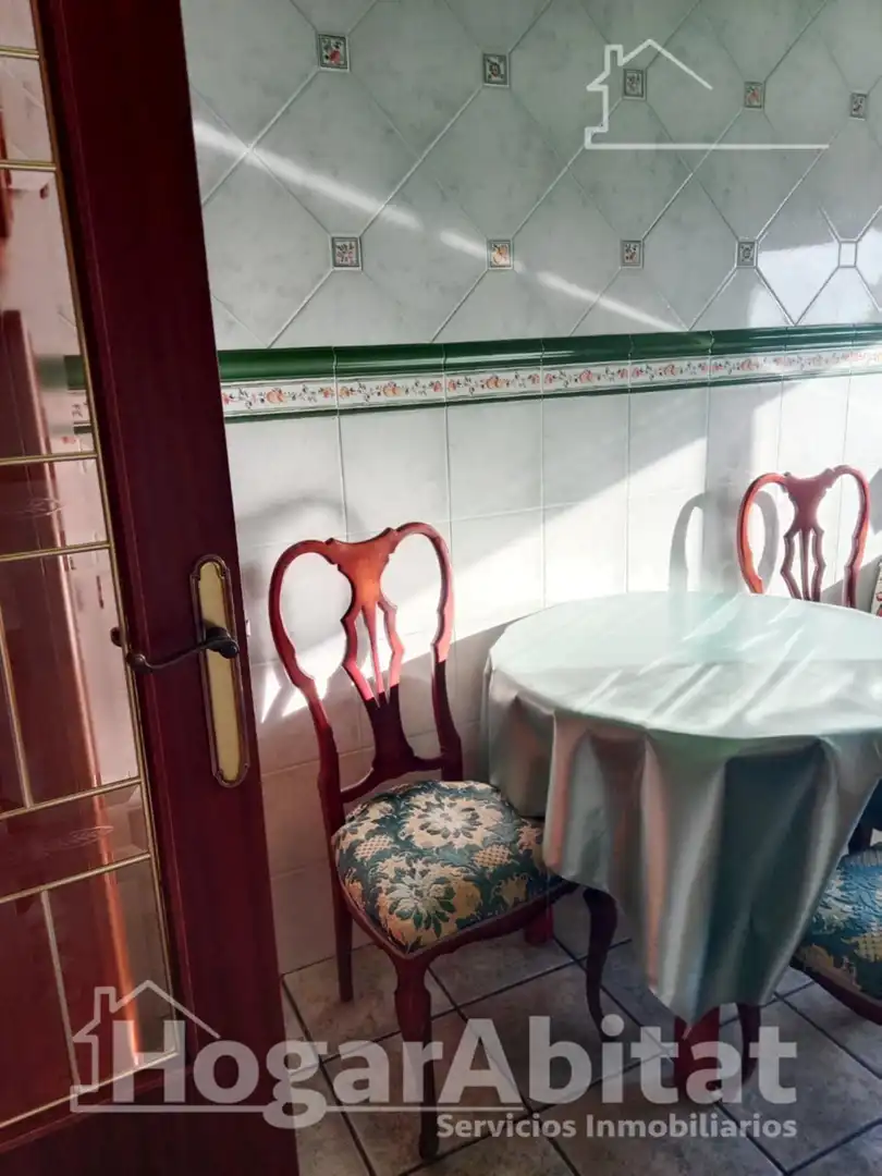 Comedor de Ático en venta en Algemesí con Terraza, Trastero y Amueblado