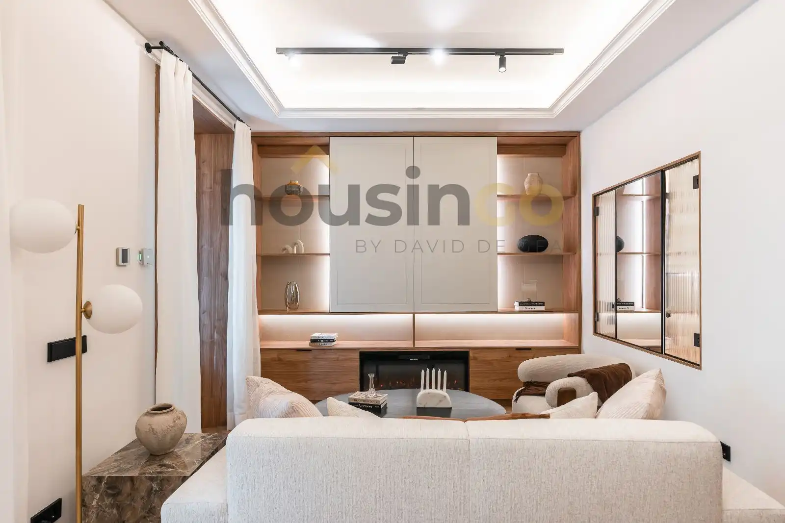 Living room of Flat for sale in Madrid  with Air Conditioner, Heating and Terrace