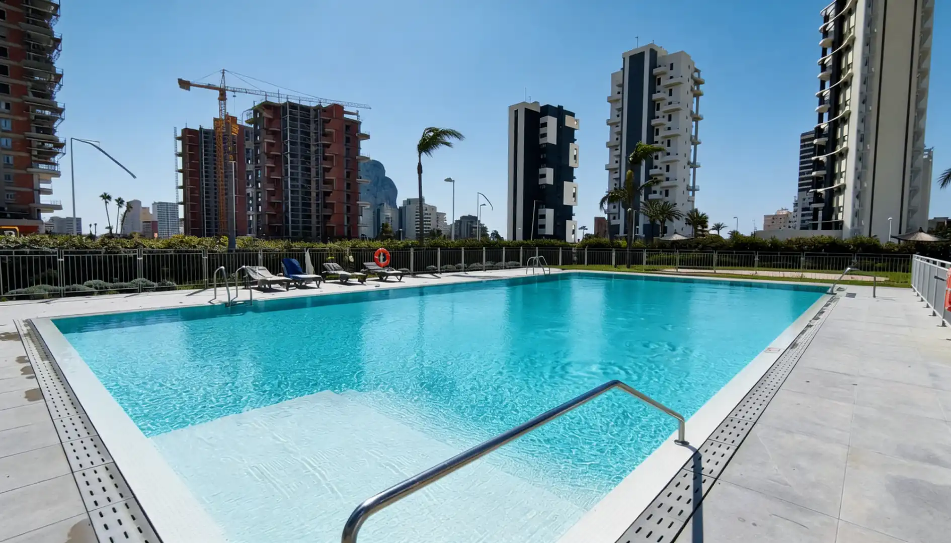 Piscina de Apartament en venda en Calpe / Calp amb Aire condicionat, Calefacció i Traster