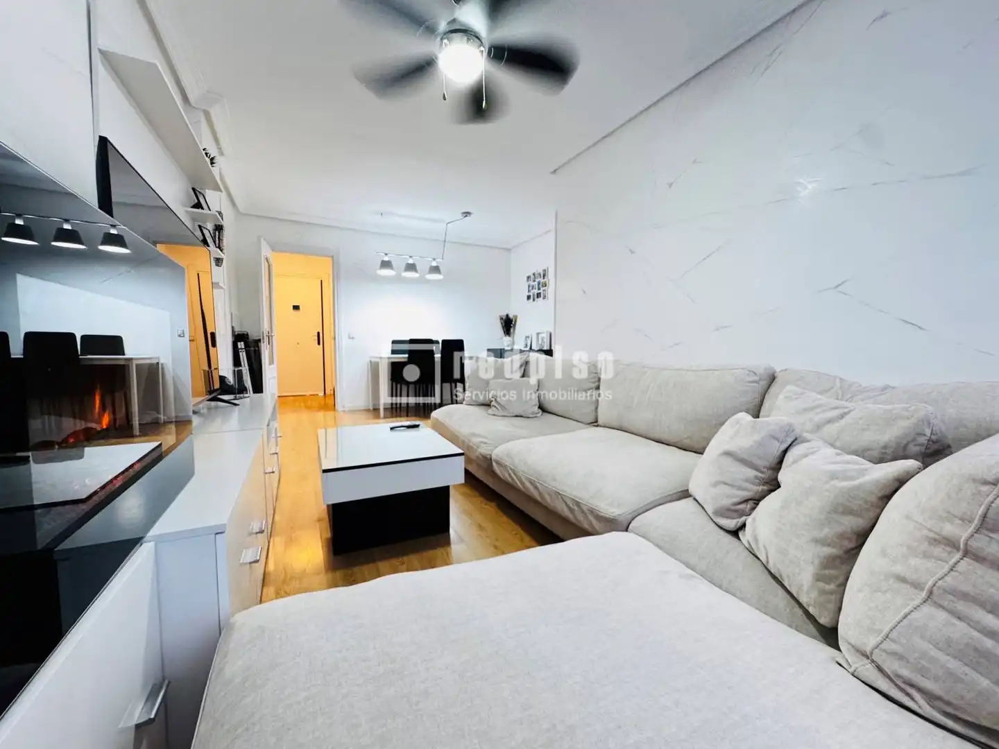 Sala de estar de Piso en venta en Fuenlabrada con Aire acondicionado y Calefacción