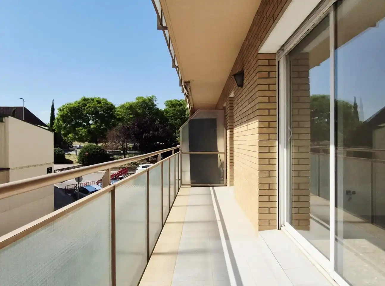 Balcony of Flat for sale in Terrassa  with Heating, Terrace and Balcony