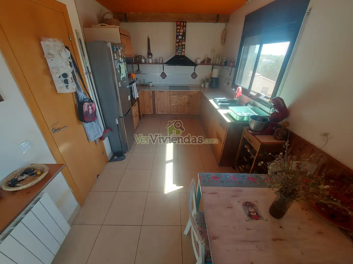 Cuina de Casa o xalet en venda en Piera amb Aire condicionat, Calefacció i Jardí privat
