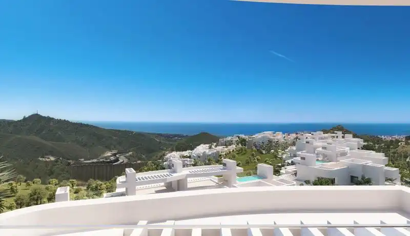 Vista exterior de Planta baja en venta en Ojén con Aire acondicionado, Jardín privado y Terraza