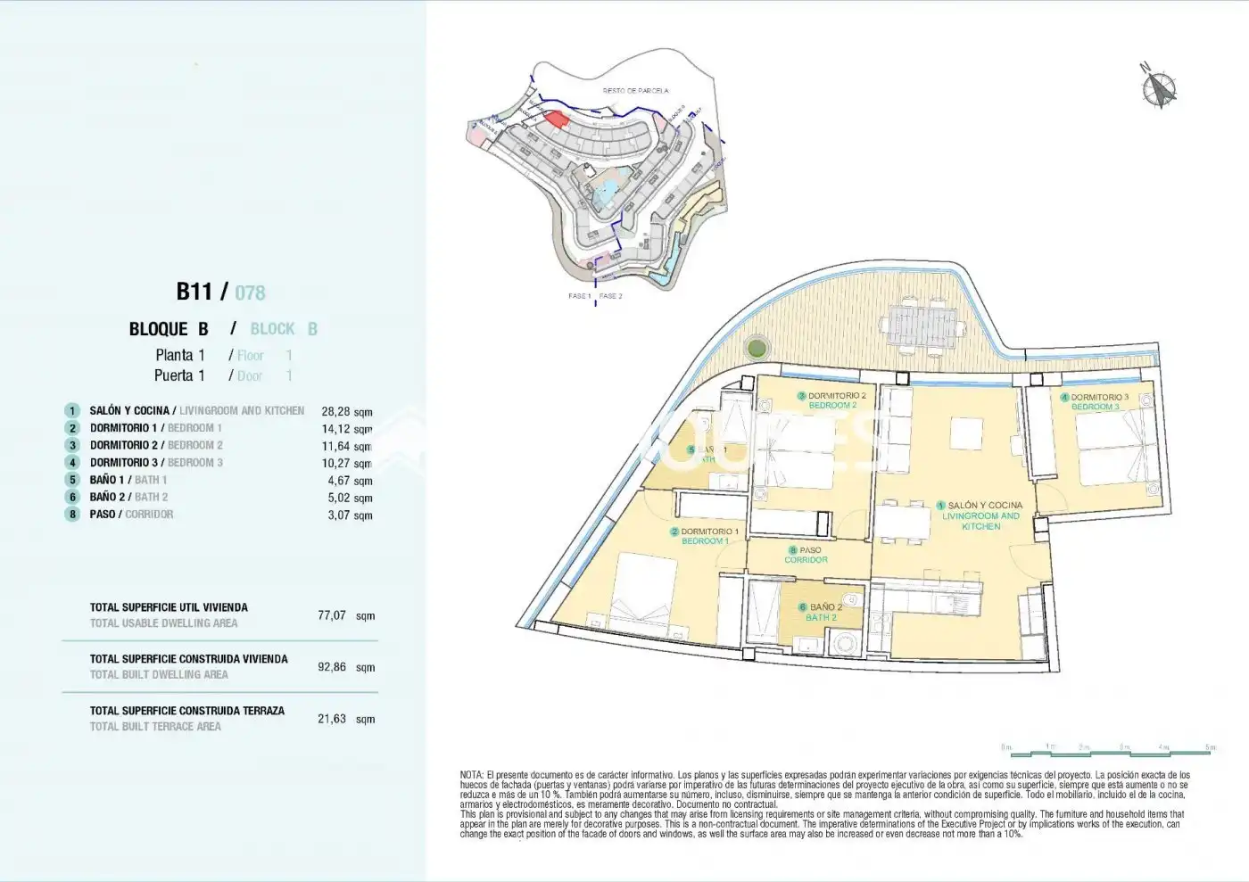 Apartament amb terrassa en venda a Isla del Fraile, imagen 10