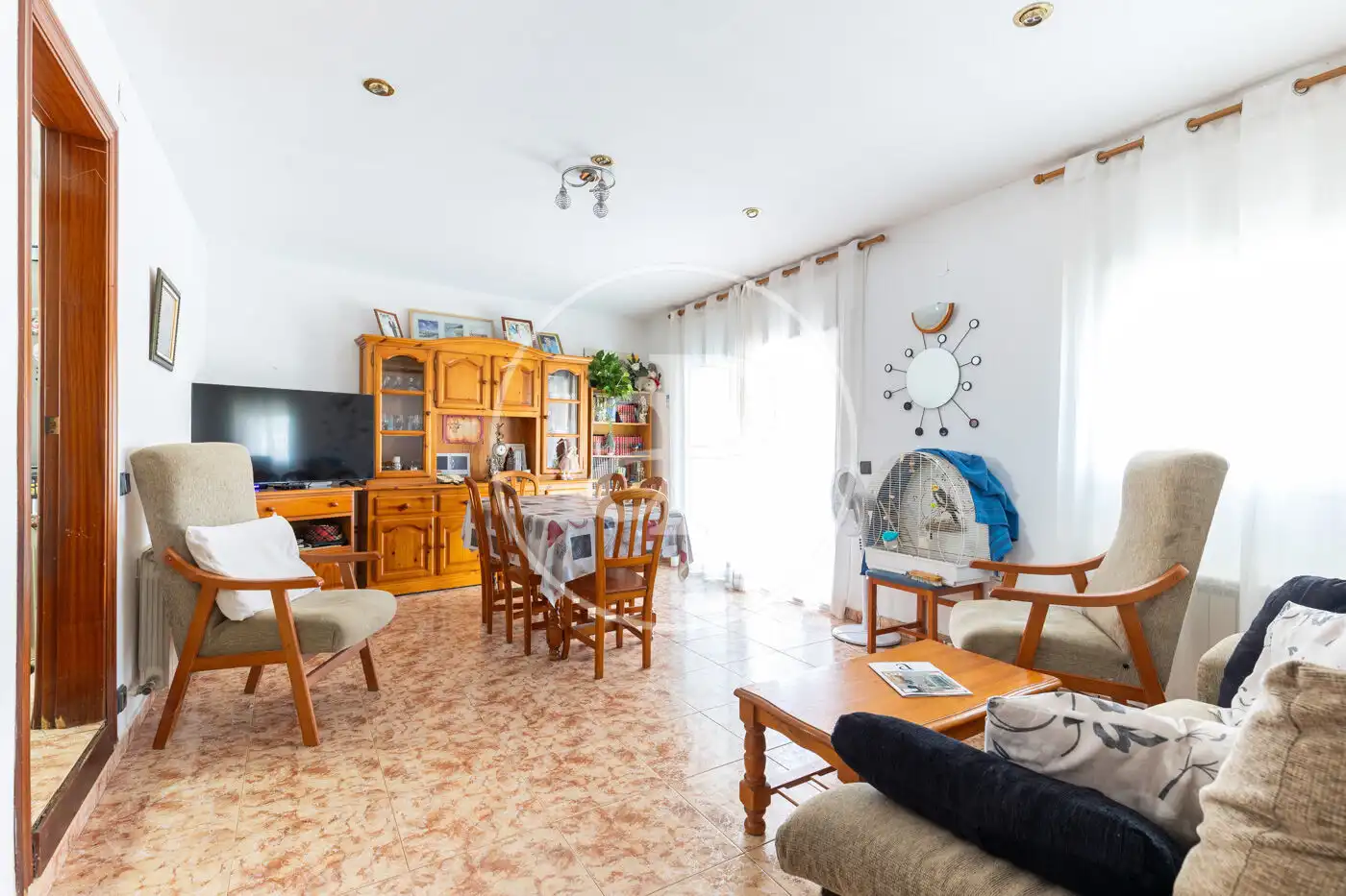 Living room of Flat for sale in Rubí  with Air Conditioner, Heating and Private garden