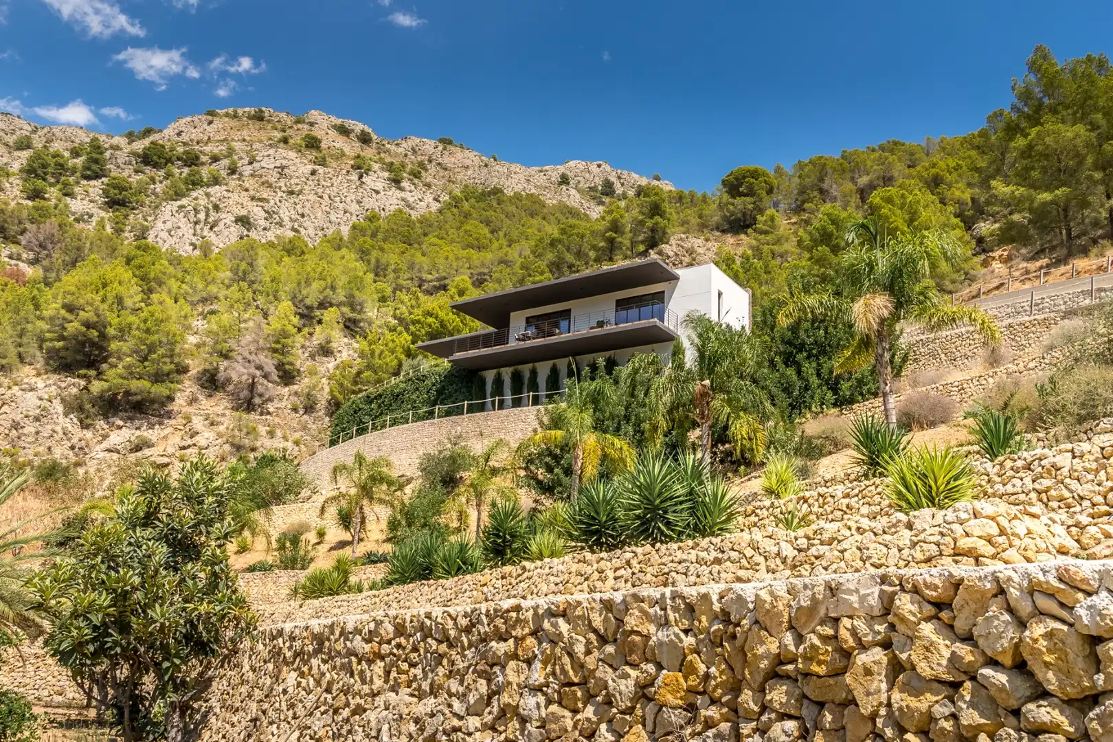 Vista exterior de Casa o chalet en venta en Callosa d'en Sarrià con Piscina