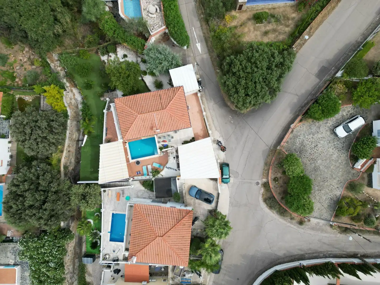 Exterior view of Houses for sale in Roses  with Air Conditioner, Heating and Private garden