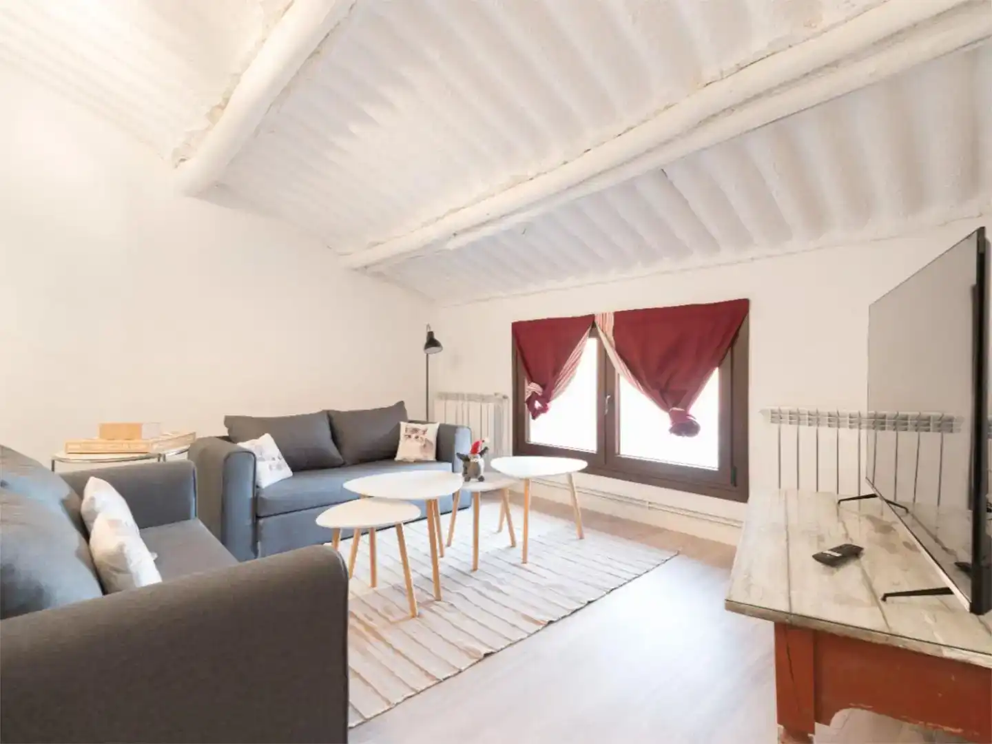 Sala d'estar de Casa adosada en venda en Almatret amb Balcó