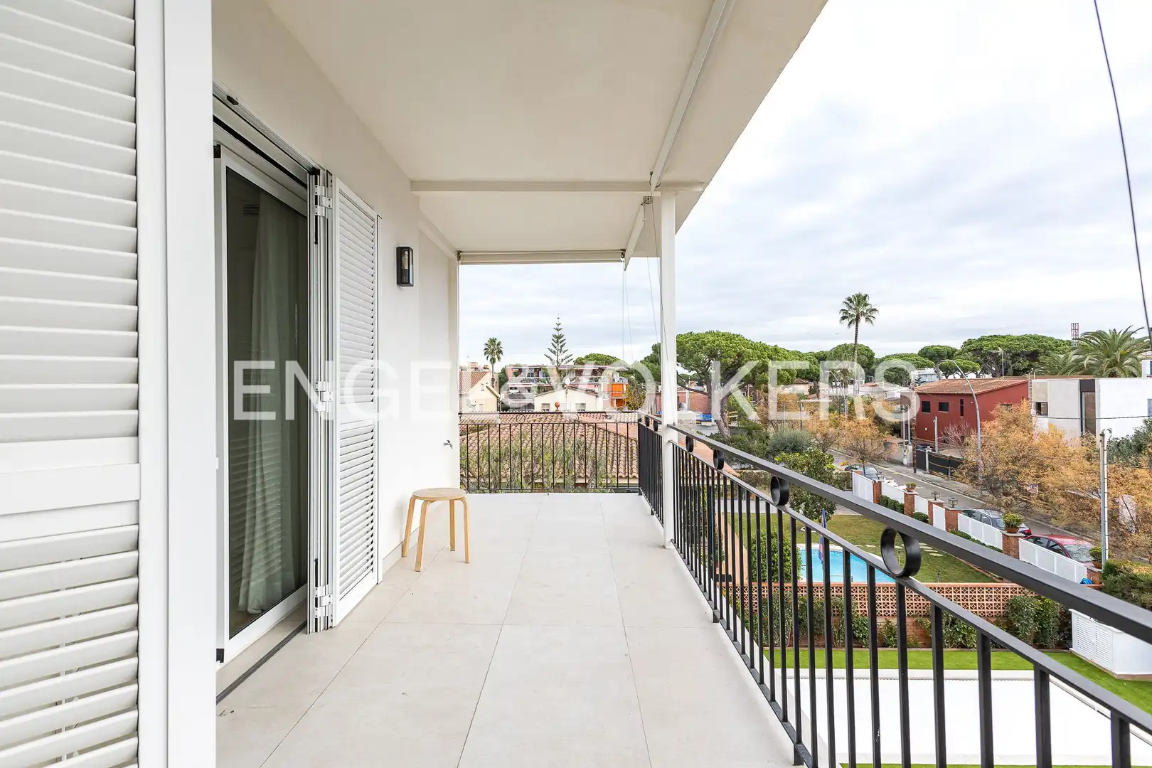 Balcony of Houses for rent in Castelldefels  with Air Conditioner, Heating and Private garden