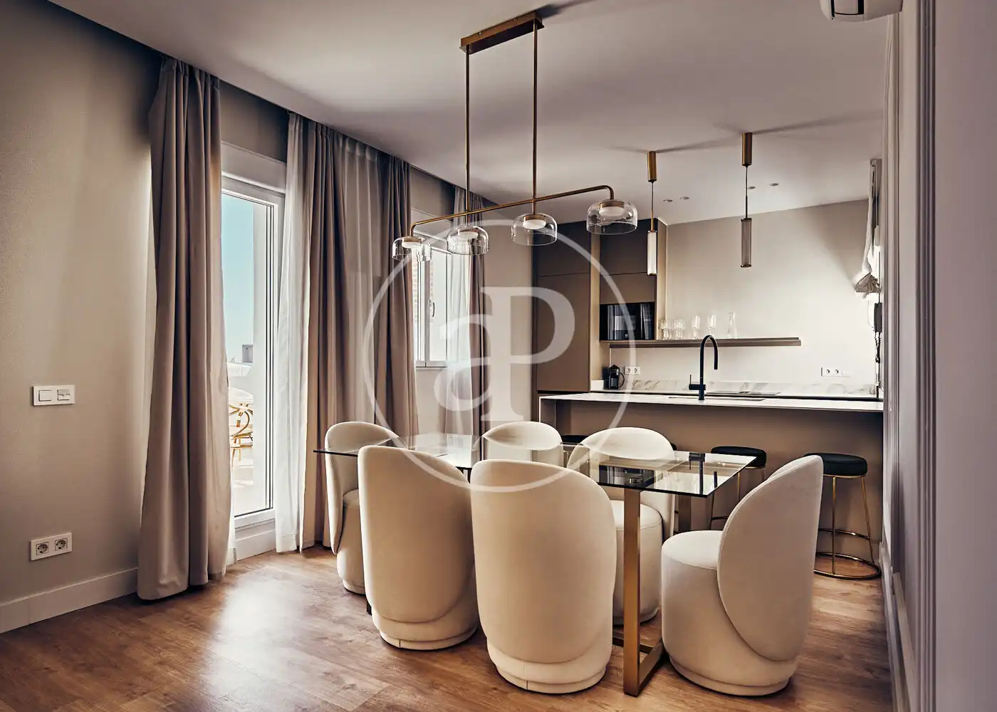 Esszimmer von Wohnung zum Verkauf in Madrid mit Klimaanlage, Heizung und Terrasse