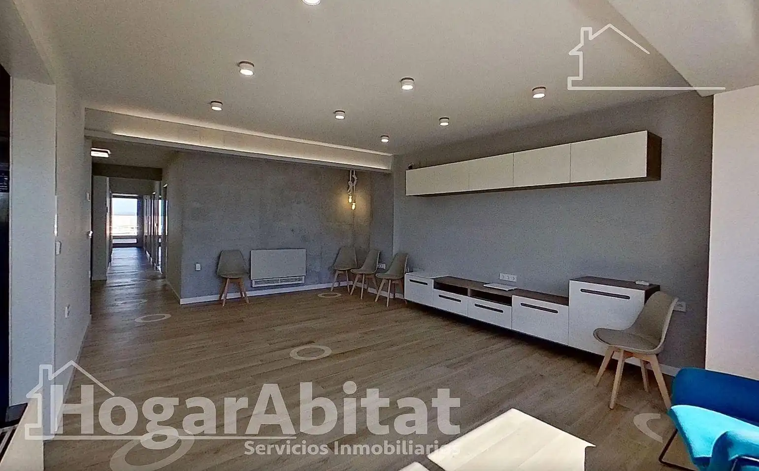 Sala de estar de Casa o chalet en venta en Benimuslem con Aire acondicionado, Calefacción y Terraza