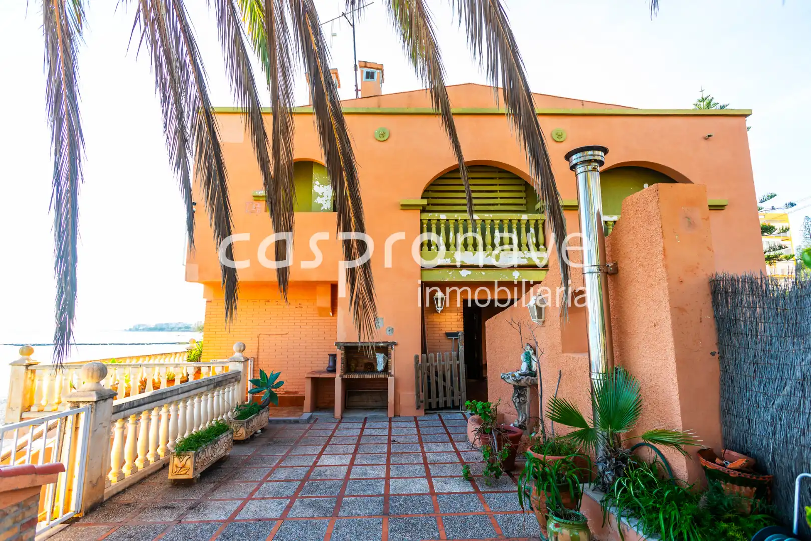 Terrassa de Casa o xalet en venda en Benicasim / Benicàssim amb Calefacció, Jardí privat i Terrassa
