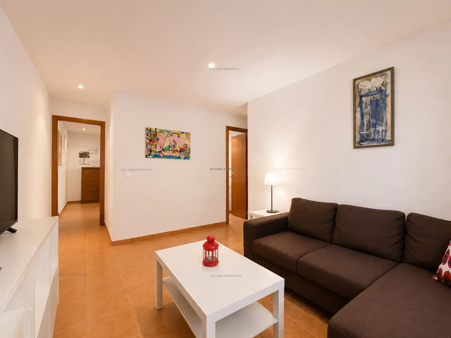 Sala de estar de Piso en venta en Mollet del Vallès con Calefacción