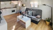 Sala d'estar de Loft de lloguer en  Barcelona Capital amb Aire condicionat i Moblat