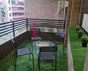 Terrace of Flat to rent in Cáceres Capital  with Air Conditioner, Heating and Terrace