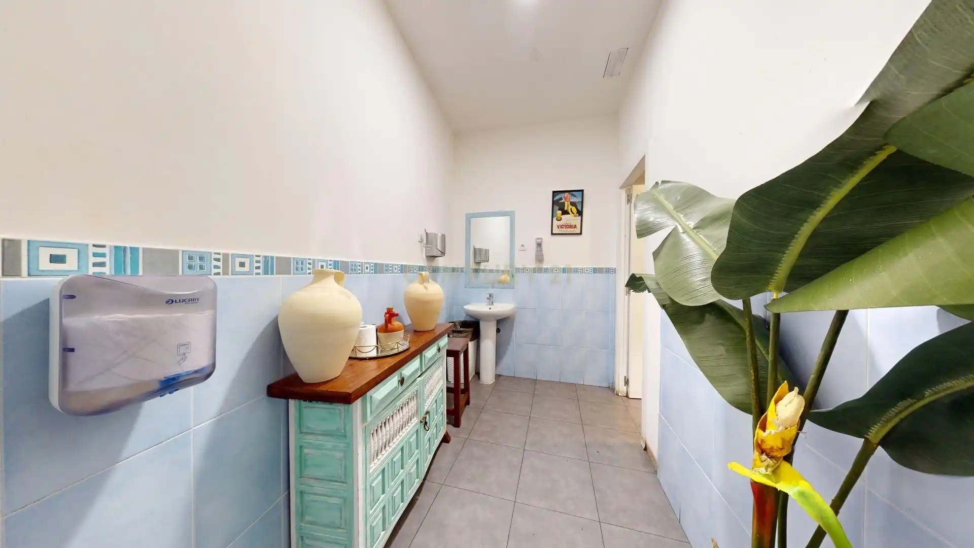 Baño de Local en traspaso en Málaga con Aire acondicionado y Alarma