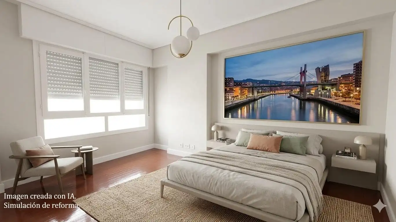 Bedroom of Flat for sale in Sestao   with Storage room and Balcony