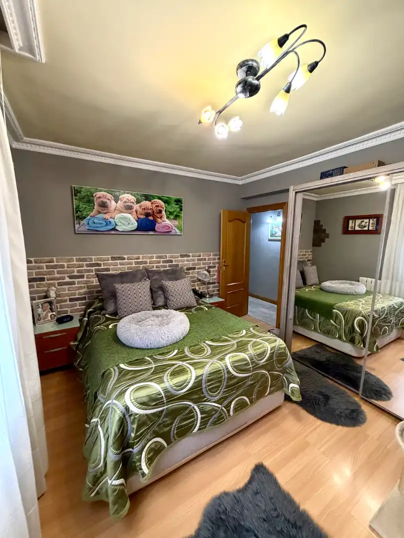 Bedroom of Flat for sale in Barakaldo   with Heating and Furnished
